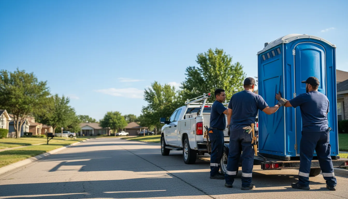 Portable Toilet Rental in Haileyville, OK near me